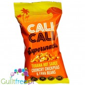 Cali Cali Guilt-Free Supersnacks Tijuana Hot Sauce - pikantne chrupki ciecierzycowe, niskotłuszczowe
