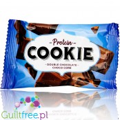 Rocka Nutrition Protein Cookie Double Chocolate - wegańskie ciastko białkowe bez cukru i oleju palmowego