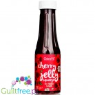 OstroVit Jelly Squeeze, low calorie thick fruit topping, Cherry