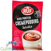 Ruf High Protein Cremepudding Schoko - proteinowy budyń czekoladowy w proszku 13g białka