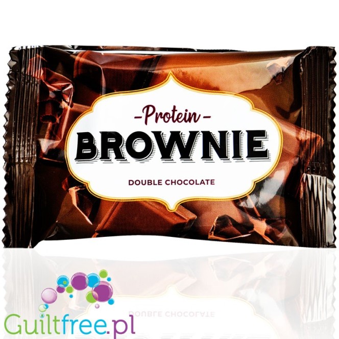 Rocka Nutrition Protein Brownie Double Chocolate - vegan protein cookie without sweeteners