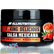 AllNutrition F**King Salsa Mexicana 350g - sos z kawałkami warzyw 37kcal