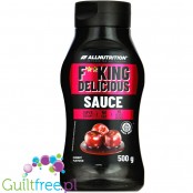 AllNutrition F**king Delicious Sauce Cherry - low calorie, sugar free thick syrup