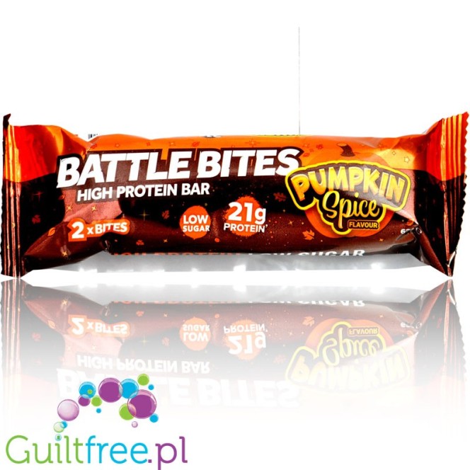 Battle Bites Pumpkin Spice protein bar