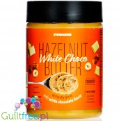 Prozis Hazelnut White Choco Butter Crunchy 250g Low Carb, No Sugar Added, Vegan