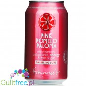 Frannie's Sparkling Love Pink Pomelo Paloma - grapefruitowy napój zero kalorii bez cukru z witaminami i zieloną herbatą