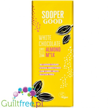 Sooper Good White Chocolate with Almond Milk