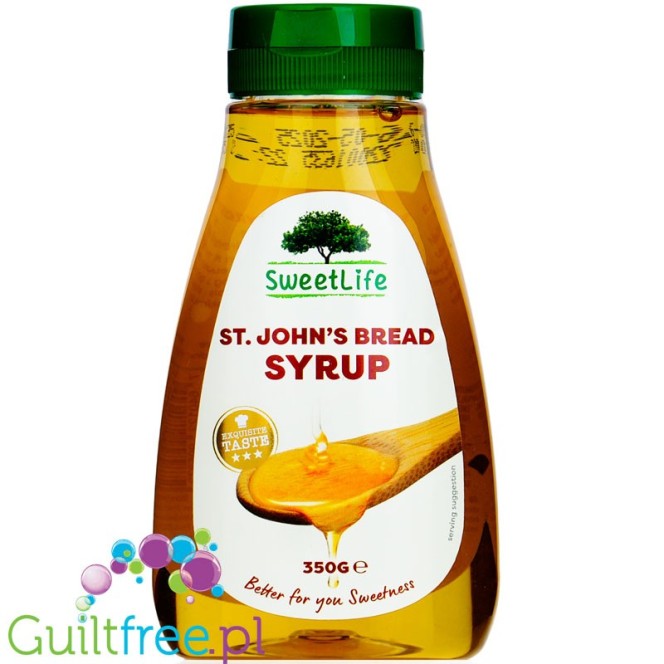 SweetLife St. John's Bread Syrup - naturalny syrop słodzący z karobu bez cukru rafinowanego