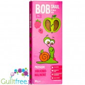 Bob Snail Roll Fruit-apple raspberry snack with no added sugar 30g