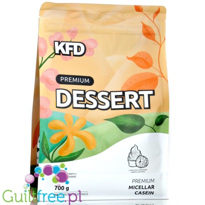 KFD Premium Protein Dessert Casein Raspberry Cream -thick protein