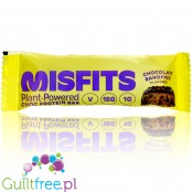Misfits Vegan Protein Bar Chocolate Banoffee  - vegan protein bar