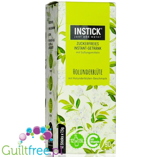 InStick Elderflower   sugar free instant drink