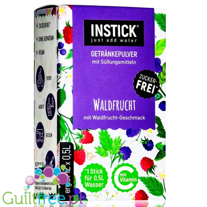 INSTICK Forrest Fruit Sticks sugar free instant drink