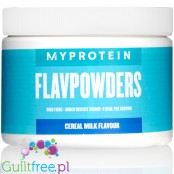 Myprotein FlavPowders Cereal Milk -  słodzący aromat w proszku Ciasteczka & Śmietanka