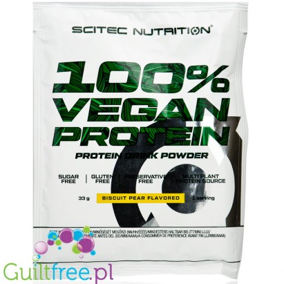 Scitec 100% Vegan Biscuit Pear
