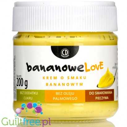 CD Bananowelove Banana Nut  spread, no added sugar, palm oil free, with stevia