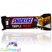 Snickers Triple Treat - baton o potrójnym smaku, owoce, orzechy i czekolada