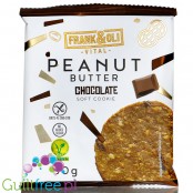 Frank & Oli Peanut Butter and Chocolate - vegan soft cookie with no added sugar