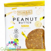 Frank & Oli Peanut Butter and Banana - vegan soft cookie with no added sugar