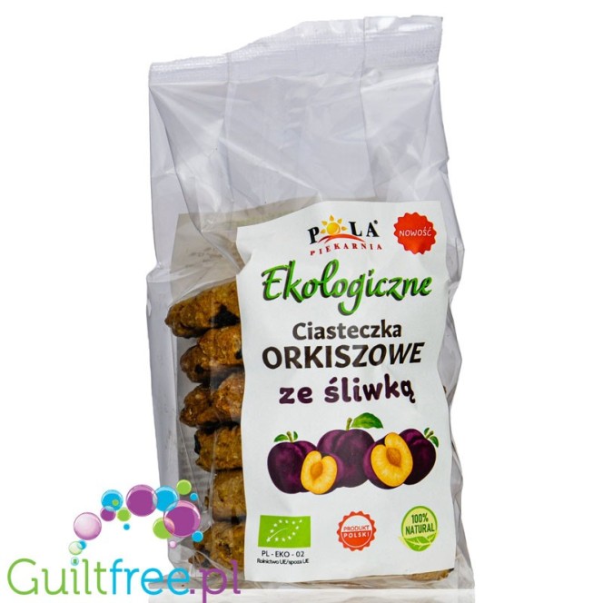 Pola Bakery Organic spelled cookies with plum 170g