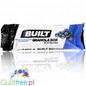 Built Bar Protein Granola White Chocolate Blueberry - 150kcal & 15g białka, niskokaloryczny  baton białkowy z chrupkami