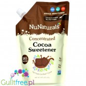 NuNaturals, NuStevia Cocoa Syrup - gęsty skoncentrowany syrop słodzący bez cukru