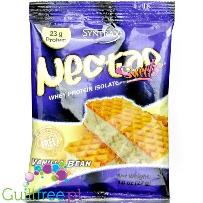 Syntrax Nectar Grab N Go Vanilla Bean Torte Flavored Whey Protein Isolate 27g