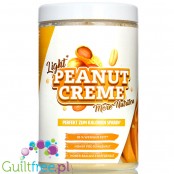 More Nutrition Light Peanut Creme 0,5KG - defatted low calorie peanut butter instant