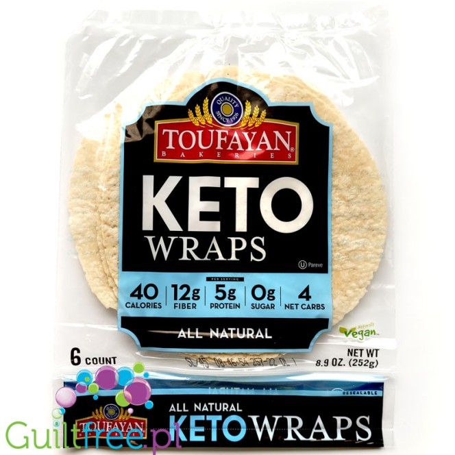 Toufayan Bakeries Keto Wraps