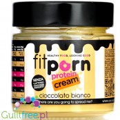 FitPrn Crema Proteica al Cioccolato Bianco - Italian no sugar added protein spread