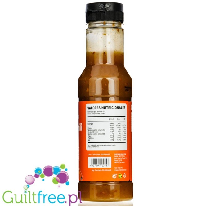 Profit Yummy Sauce Sweet Chilli  - fat &sugar free, low in calories 375 ml