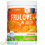 AllNutrition Apricot & Orange in Jelly - frużelina morelowo-pomarańczowa bez dodatku cukru z całymi owocami