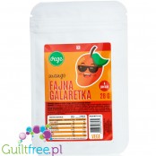 FitRec Fajna Galaretka Vege Mango 28g, vegan sugar-free jelly, 5kcal per serving