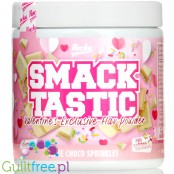 Rocka Nutrition Smacktastic White Choco Sprinkles 90g - wegański słodzący aromat w proszku
