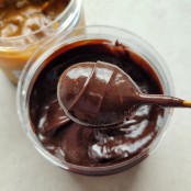 Locco Chocolate Spread 160kcal - niskotłuszczowy krem do smarowania bez cukru, Ciemna Czekolada