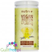 Nutri Plus Vegan Protein Pudding Vanilla - wegański budyń proteinowy bez cukru, Wanilia