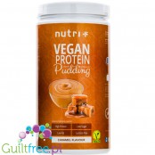 Nutri Plus Vegan Protein Pudding Caramel 500g - waniliowy budyń bez cukru