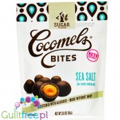 Cocomels with Less Than 1g Sugar Coconut Milk Caramel Bites, Sea Salt in Dark Chocolate