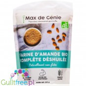 Max De Génie BIO Farine d'amande - organiczna odtłuszczona mąka z prażonych migdałów