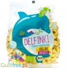 Granex BIO low calorie corn and millet puffs, Dolphins shape