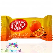 KitKat Shokora Orenji Chocolate-Orange (CHEAT MEAL) - japoński baton mini Mleczna Czekolada & Pomarańcza