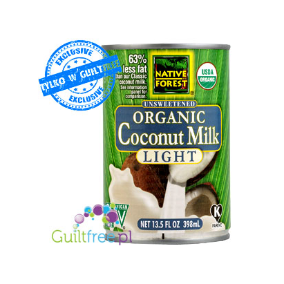 Unsweetened Organic Coconut Milk Light