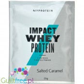 MyProtein Impact Whey Salted Caramel 25g -  odżywka białkowa saszetka, Solony Karmel