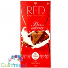 RED Delight mleczna czekolada bez dodatku cukru 30% mniej kalorii