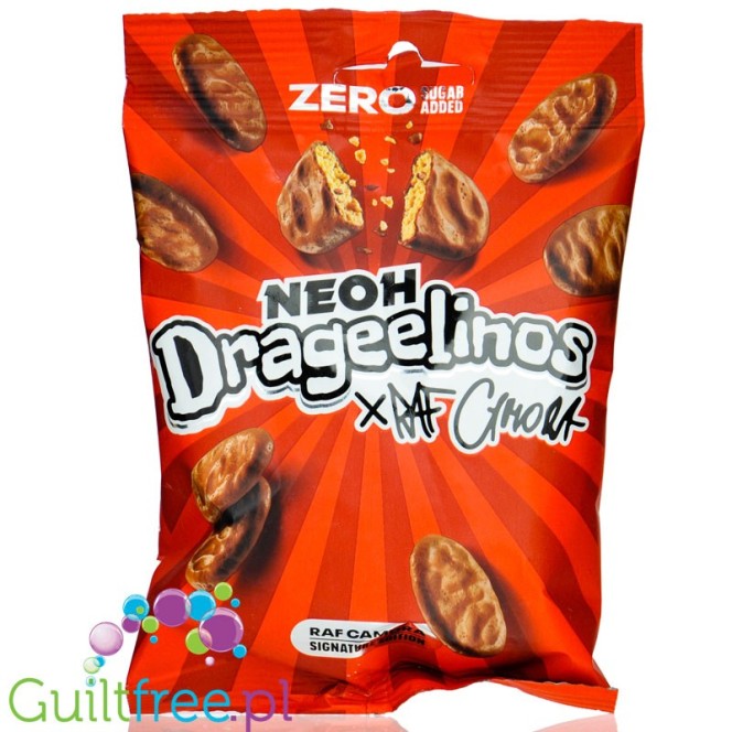 NEOH Drageelinos cookie with milk chocolate no sugar 80g