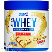 Applied Critical Whey Advanced Protein White Chocolate Bueno - odżywka białkowa z WPI, WPH i WPC, 21g białka & 110kcal