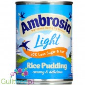 Ambrosia Rice Pudding - pudding ryżowy o zmniejszonej zawartości cukru