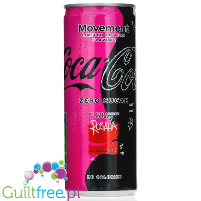 Coca Cola Zero Movement - edycja limitowana bez cukru