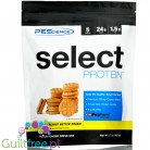 PEScience Select Protein Peanut Butter Cookie 163g - odżywka białkowa 24g białka w 120kcal