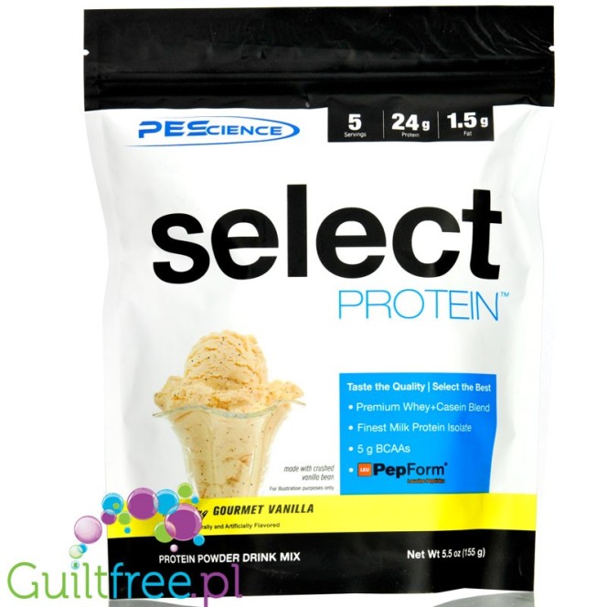PEScience Select Protein (2lbs) Gourmet Vanilla 155g